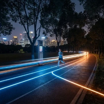 Dai parchi ai campus aziendali: il sistema di luci correnti modulari di Yingm...